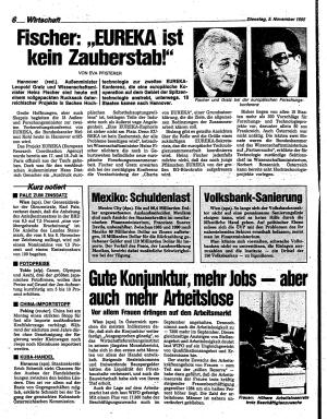 Ausgabe Di. 05.11.1985, Seite 6