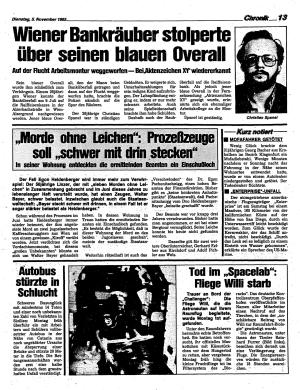 Ausgabe Di. 05.11.1985, Seite 13