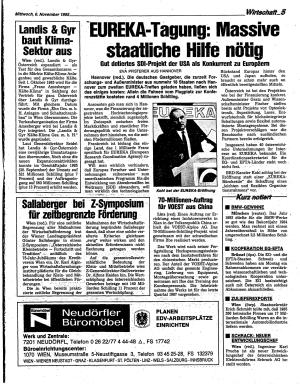 Ausgabe Mi. 06.11.1985, Seite 5