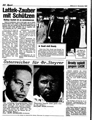 Ausgabe Mi. 06.11.1985, Seite 22