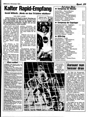 Ausgabe Mi. 06.11.1985, Seite 23