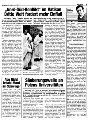 Ausgabe Sa. 30.11.1985, Seite 5