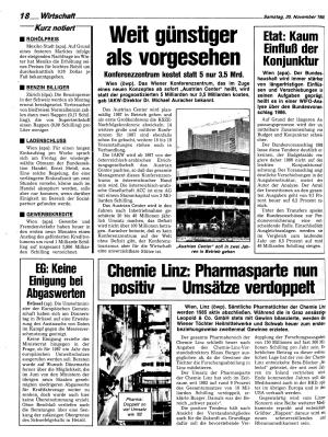 Ausgabe Sa. 30.11.1985, Seite 18
