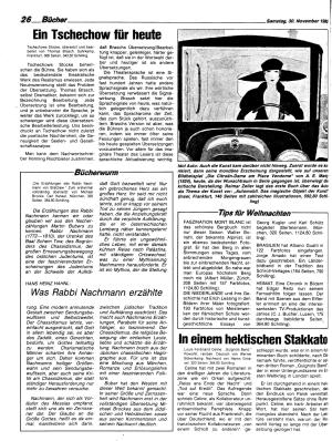 Ausgabe Sa. 30.11.1985, Seite 26