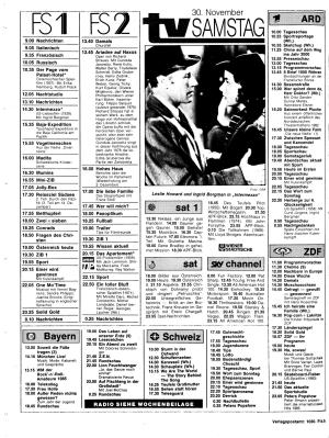 Ausgabe Sa. 30.11.1985, Seite 32