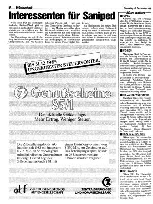 Ausgabe Di. 03.12.1985, Seite 6