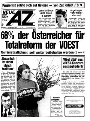 Ausgabe Mi. 04.12.1985, Seite 1