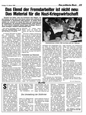 Ausgabe Fr. 10.01.1986, Seite 23