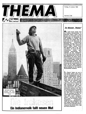 AZ Thema Fr. 10.01.1986, Seite 1