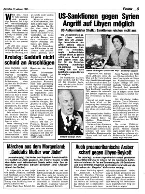 Ausgabe Sa. 11.01.1986, Seite 5