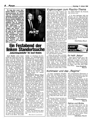 Ausgabe Sa. 11.01.1986, Seite 8