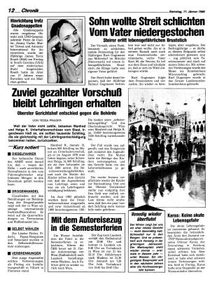 Ausgabe Sa. 11.01.1986, Seite 12