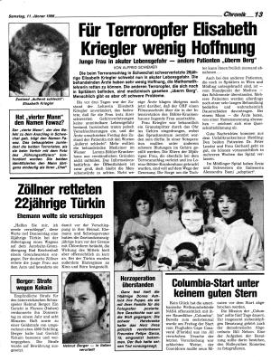 Ausgabe Sa. 11.01.1986, Seite 13