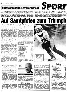 Ausgabe Sa. 11.01.1986, Seite 21