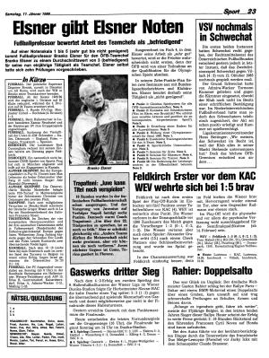 Ausgabe Sa. 11.01.1986, Seite 23