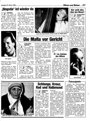 Ausgabe Di. 28.01.1986, Seite 31