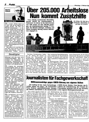 Ausgabe Di. 04.02.1986, Seite 2