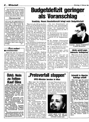 Ausgabe Di. 04.02.1986, Seite 6