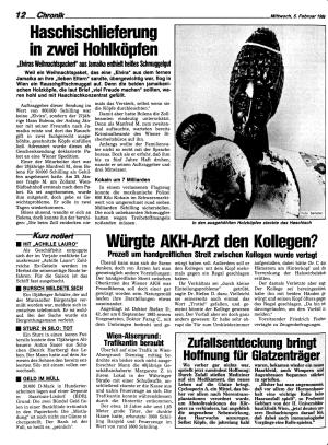 Ausgabe Mi. 05.02.1986, Seite 12