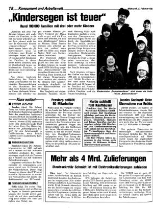 Ausgabe Mi. 05.02.1986, Seite 18