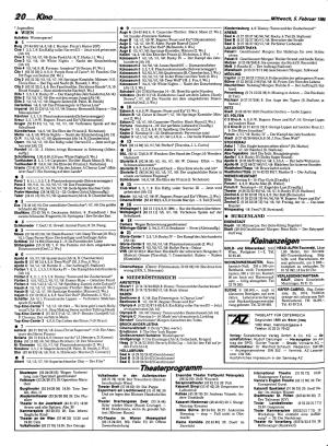 Ausgabe Mi. 05.02.1986, Seite 20