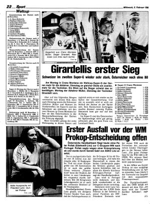 Ausgabe Mi. 05.02.1986, Seite 22