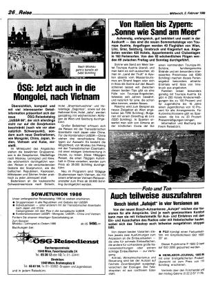 Ausgabe Mi. 05.02.1986, Seite 26
