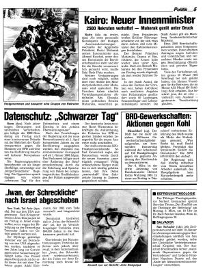 Ausgabe Sa. 01.03.1986, Seite 5