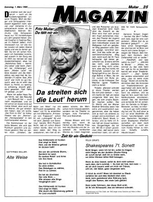 Ausgabe Sa. 01.03.1986, Seite 25
