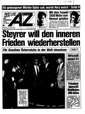 Ausgabe Di. 08.04.1986, Seite 1