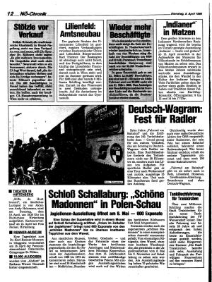 Ausgabe Di. 08.04.1986, Seite 12