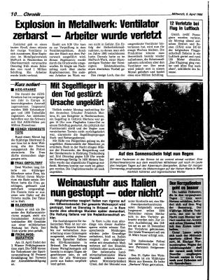 Ausgabe Mi. 09.04.1986, Seite 10