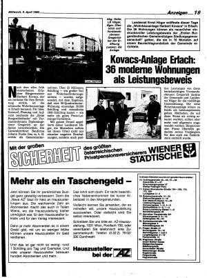 Ausgabe Mi. 09.04.1986, Seite 19