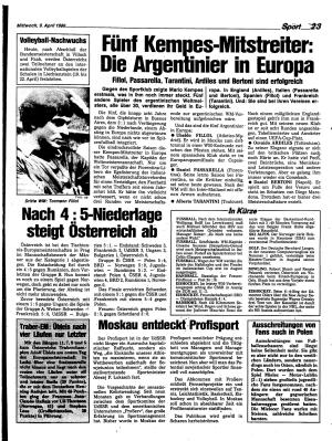Ausgabe Mi. 09.04.1986, Seite 23