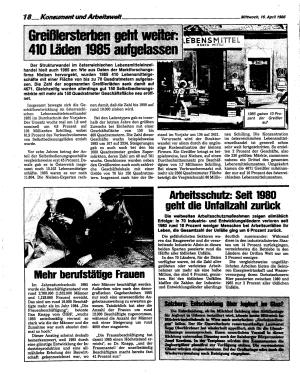 Ausgabe Mi. 16.04.1986, Seite 18