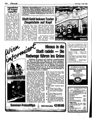 Ausgabe Sa. 03.05.1986, Seite 14