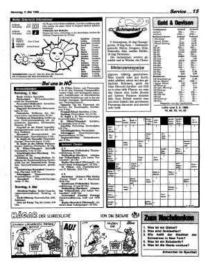 Ausgabe Sa. 03.05.1986, Seite 15