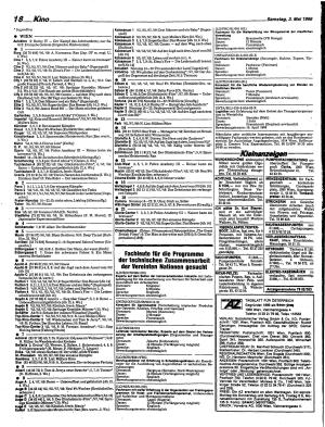 Ausgabe Sa. 03.05.1986, Seite 18