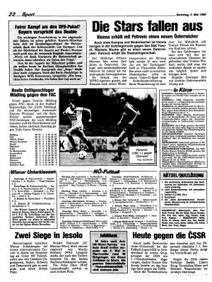 Ausgabe Sa. 03.05.1986, Seite 22