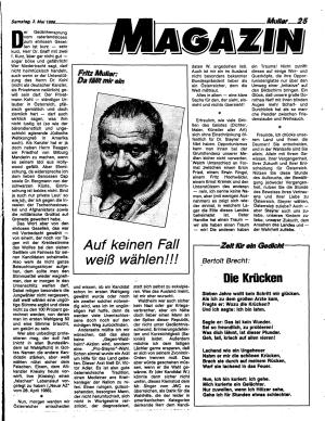 Ausgabe Sa. 03.05.1986, Seite 25