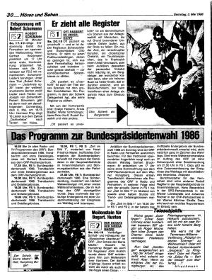 Ausgabe Sa. 03.05.1986, Seite 30