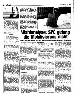 Ausgabe Di. 06.05.1986, Seite 4