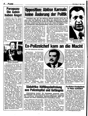 Ausgabe Di. 06.05.1986, Seite 6