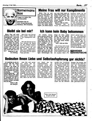 Ausgabe Di. 06.05.1986, Seite 27