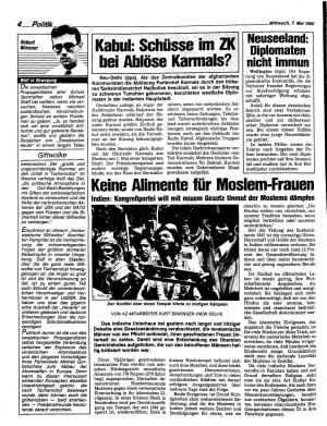 Ausgabe Mi. 07.05.1986, Seite 4