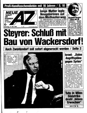 Ausgabe Di. 13.05.1986, Seite 1