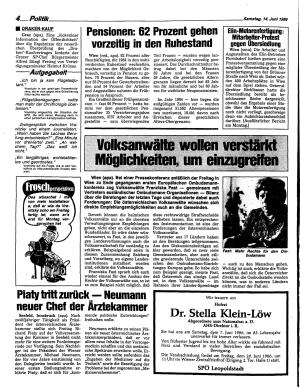 Ausgabe Sa. 14.06.1986, Seite 4