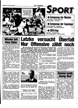Ausgabe Mi. 22.04.1987, Seite 21