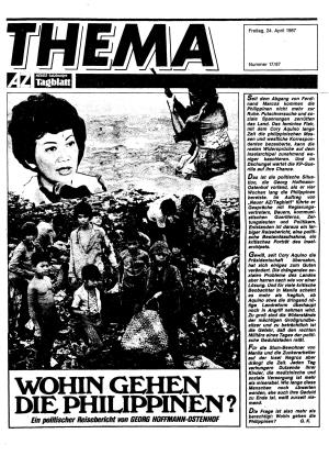AZ Thema Fr. 24.04.1987, Seite 1