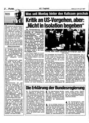 Ausgabe Mi. 29.04.1987, Seite 2